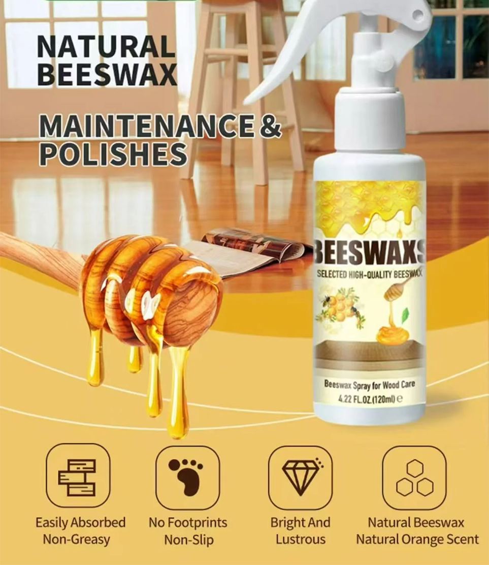 Beeswax Wood Polish Spray 120ml