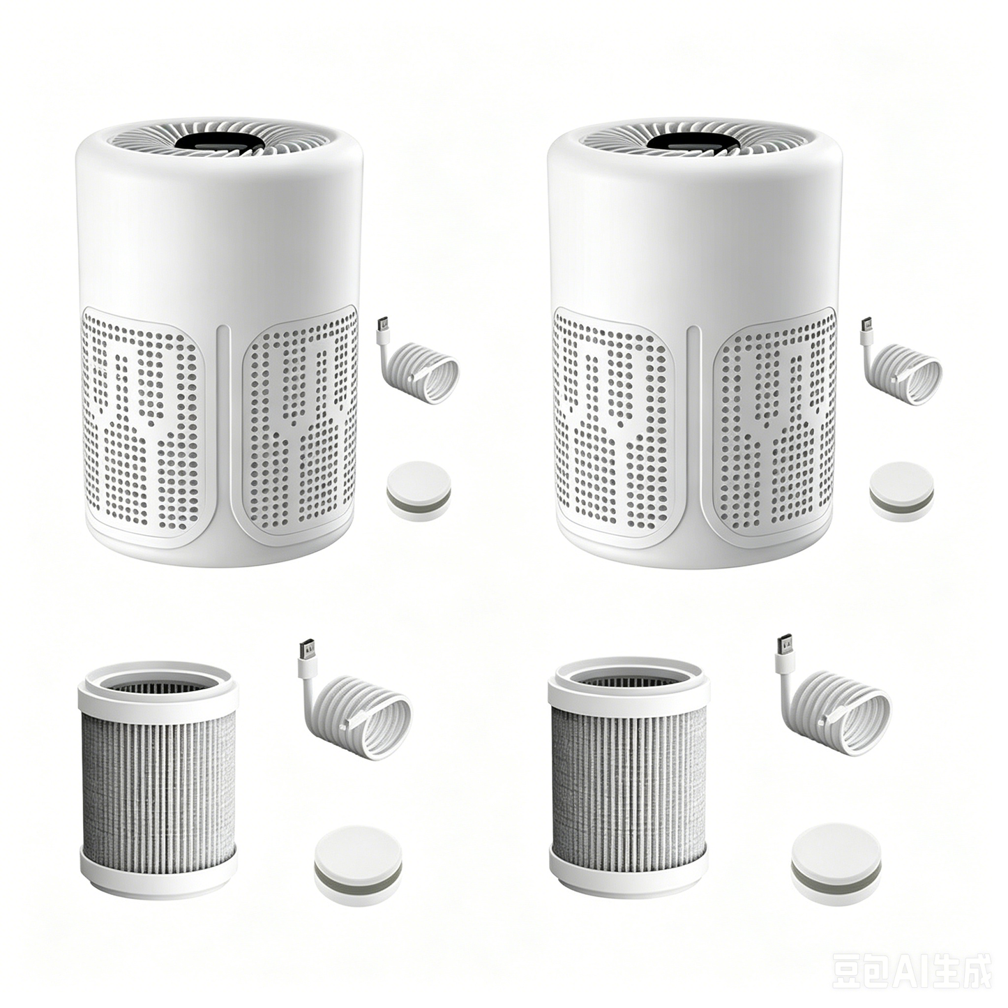 π Air Purifier for Home πΏ Includes Filter & Aromatherapy Tablets