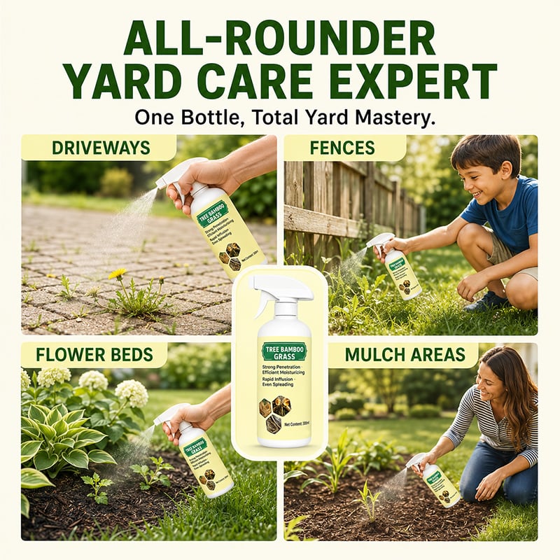 🔥2026 SALE - Fast-Acting Natural Weed & Grass Killer Spray