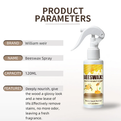 Beeswax Wood Polish Spray 120ml
