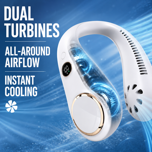 New Portable Neck Fan