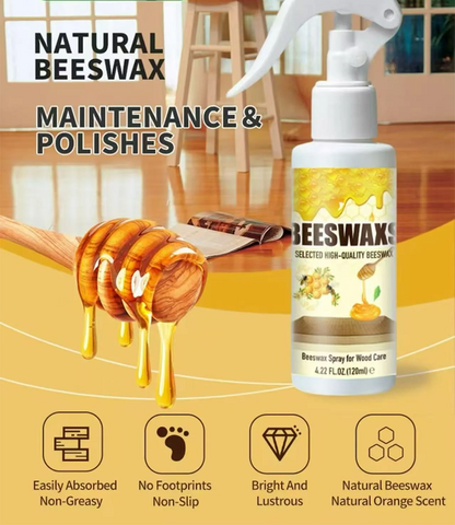 Beeswax Wood Polish Spray 120ml