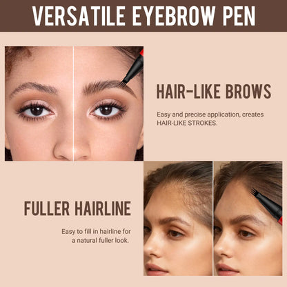 Elyssara Beauty 2-Pack Eyebrow Pens – Natural Hair-Like Strokes
