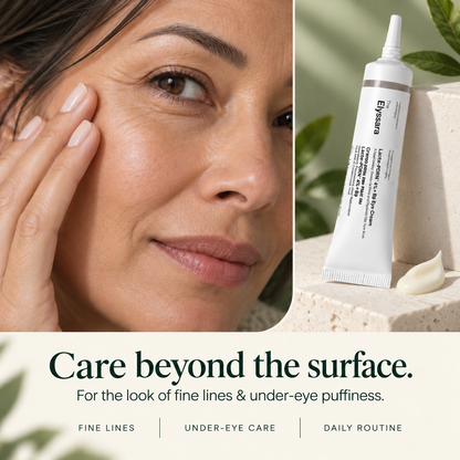 The Elyssara Lacto-PDRN 4% + B9 Eye Cream - Firming & Brightening Eye Care