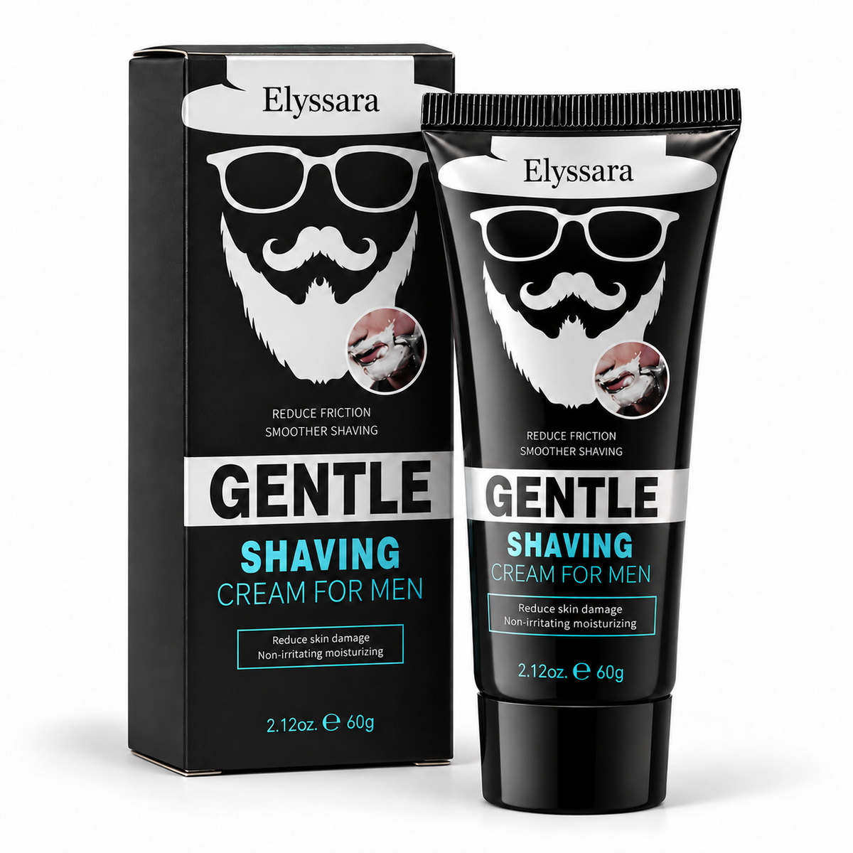 Elyssara Men’s Smooth Glide Shaving Cream