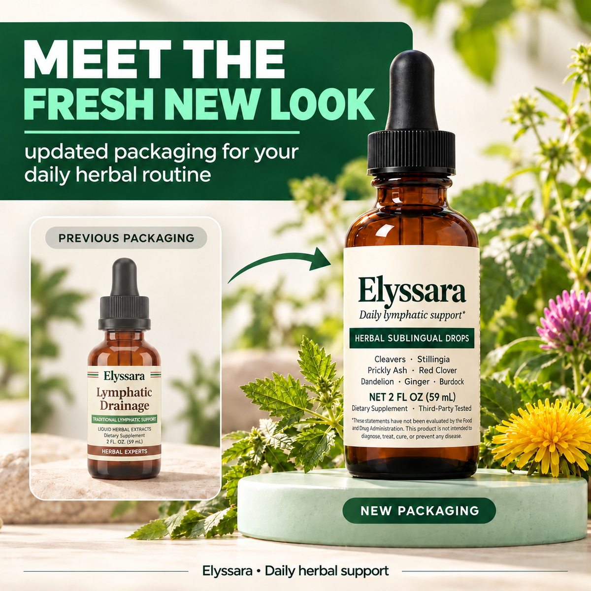 Elyssara Herbal Sublingual Drops