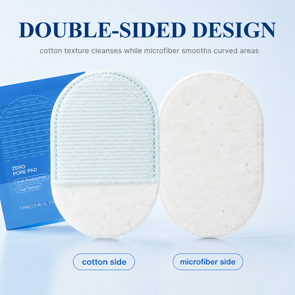 Body Exfoliating Scrub Pads For Bumpy Flaky Skin 8 Pack
