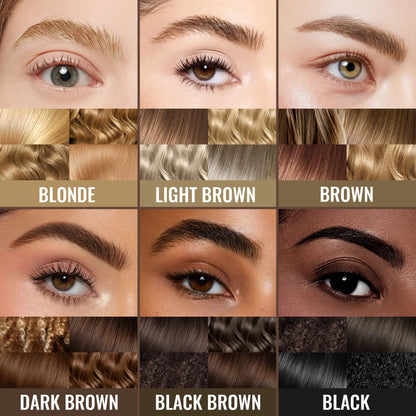 Elyssara Beauty 2-Pack Eyebrow Pens – Natural Hair-Like Strokes