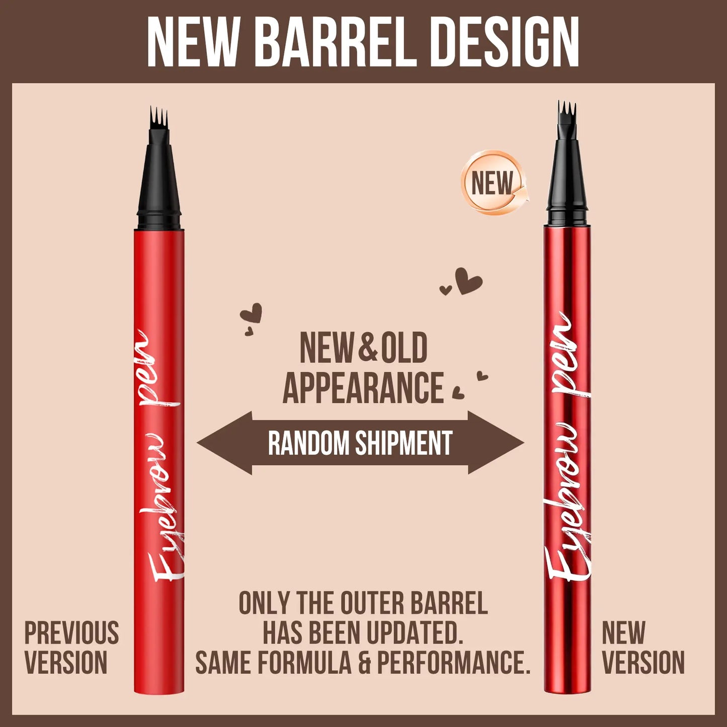 Elyssara Beauty 2-Pack Eyebrow Pens – Natural Hair-Like Strokes