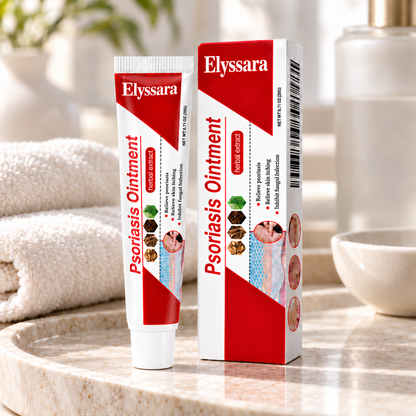 Elyssara Botanical Skin Relief Ointment for Dry, Itchy & Flaky Skin