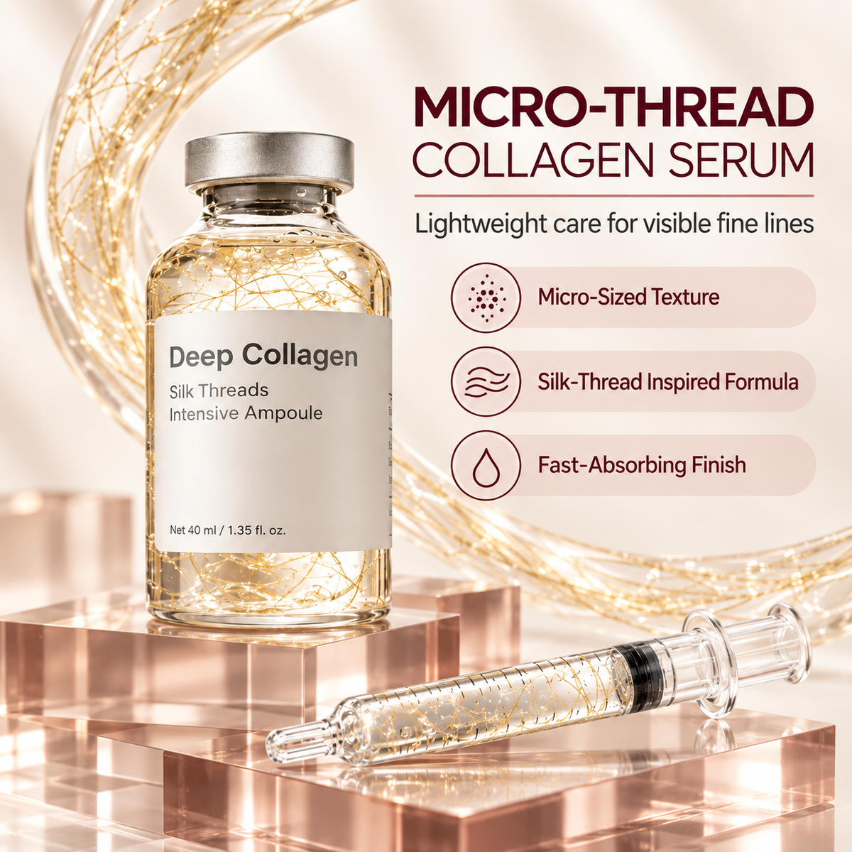 Korean Silk Lifting Peptide Ampoule