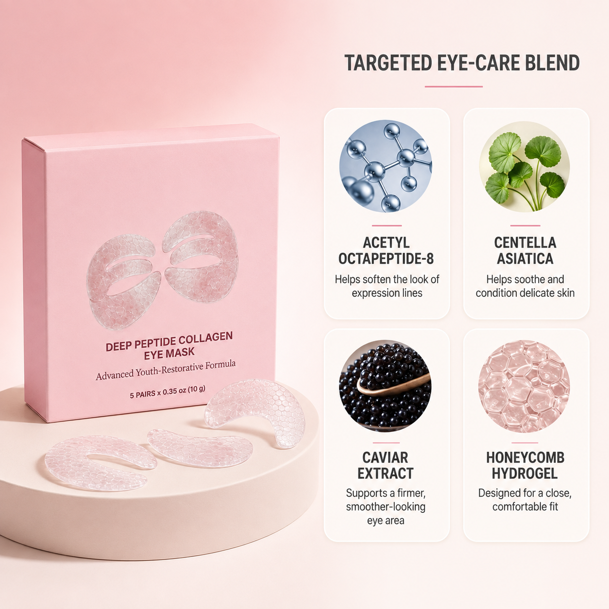 Deep Peptide Collagen Eye Mask