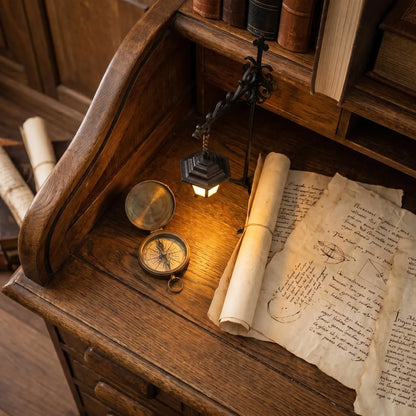 Library Lantern-Decorative Bookshelf Lighting