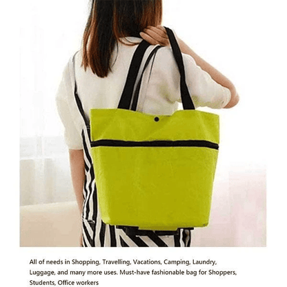 Foldable Shopping Trolley Bag – 23L Large Capacity & Lightweight Hand Truck