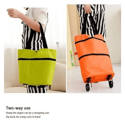 Foldable Shopping Trolley Bag – 23L Large Capacity & Lightweight Hand Truck