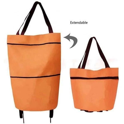Foldable Shopping Trolley Bag – 23L Large Capacity & Lightweight Hand Truck