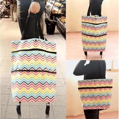 Foldable Shopping Trolley Bag – 23L Large Capacity & Lightweight Hand Truck