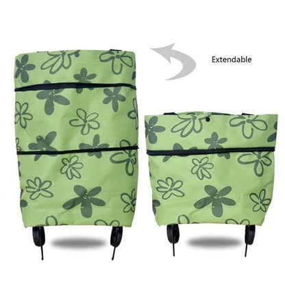 Foldable Shopping Trolley Bag – 23L Large Capacity & Lightweight Hand Truck