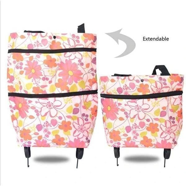 Foldable Shopping Trolley Bag – 23L Large Capacity & Lightweight Hand Truck