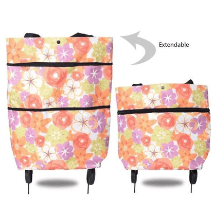 Foldable Shopping Trolley Bag – 23L Large Capacity & Lightweight Hand Truck