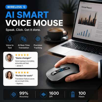 Wireless AI Smart Voice Mouse