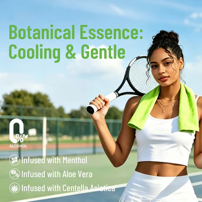 Cooling Towels & XL Menthol Cooling Wipes for Summer Heat, Sports, Travel & Outdoor Relief