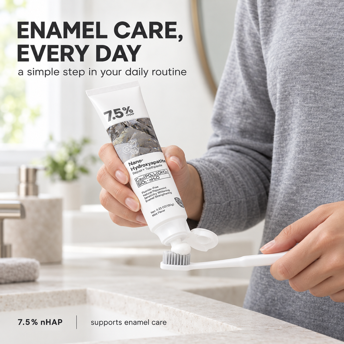 Nano (n-Ha) Toothpaste