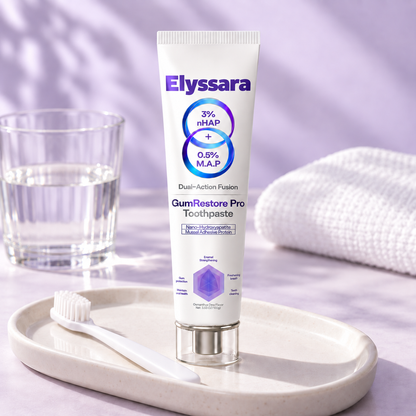 Elyssara Mussel Adhesive Protein Toothpaste | Nano-Hydroxyapatite