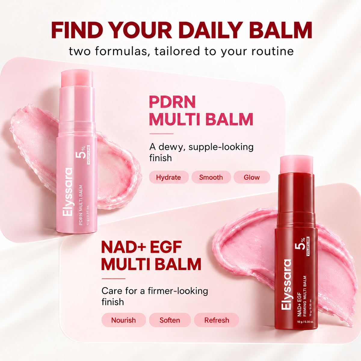 Elyssara NAD+ EGF Firming & Plumping Balm