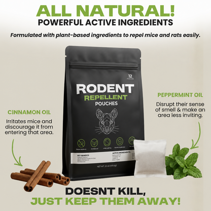 Rodent Repellent Pouches
