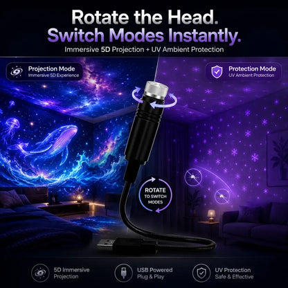 🔥Night Light Projector - Smart Holographic Star Projector