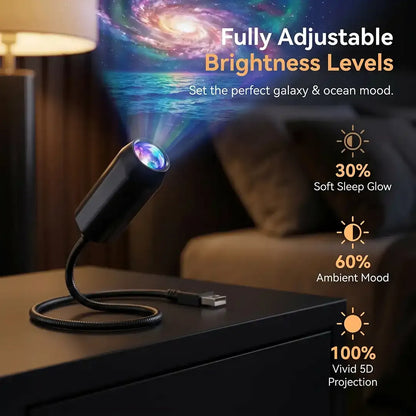 🔥Night Light Projector - Smart Holographic Star Projector