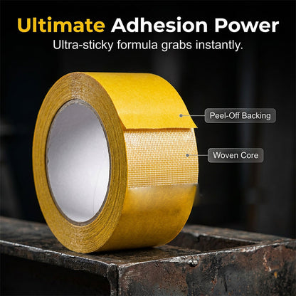 High-Tack Double-Sided Mesh Tape