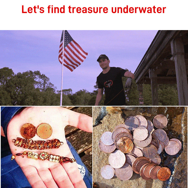 ⚓ Deep-water Magnetic Salvage Magnet Set – Strong pull, rust-resistant & durable – Perfect for underwater treasure hunting & recovery 💰